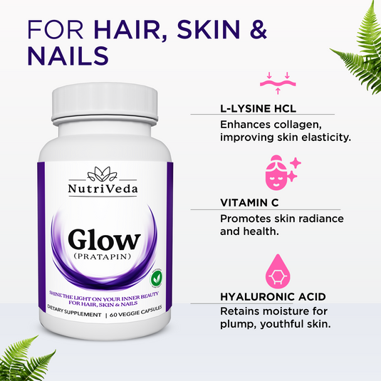 Glow - for enriching hair, skin, and nail health